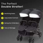 Jeep Destination Ultralight Side x Side Double Stroller - Image 8